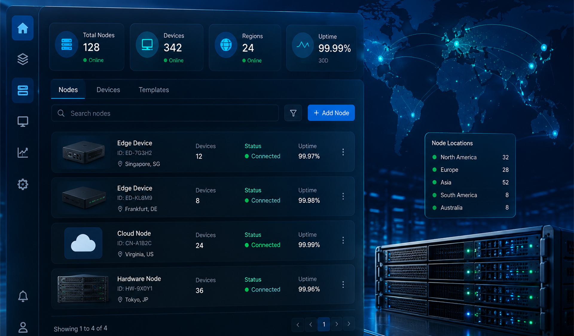 Nodes & Store